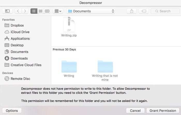 Decompressors for macbook pro